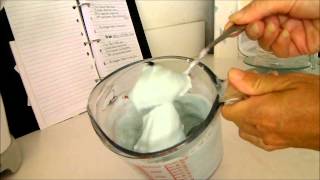 Making Spearmint and Pumice Pedi Scrub [upl. by Arah]