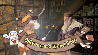 Visit Ollivanders Wand Shop At Universal Studios Hollywood For The Full Harry Potter Experience [upl. by Joel]