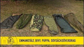 Enmanstält puppa sovsäcksövdrag [upl. by Anirtik733]