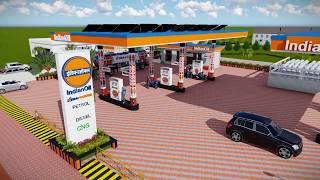 Indian Oil Petrol Pump Walkthrough [upl. by Ellenar]