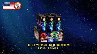 JELLYFISH AQUARIUM  WINDA FIREWORKS [upl. by Elisha696]