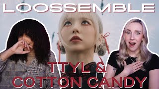 COUPLE REACTS TO Loossemble 루셈블  TTYL and Cotton Candy MVs [upl. by Ztnahc]