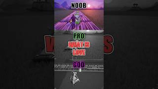 Fortnite Music Blocks Haddaway  What Is Love  Noob vs Pro vs God  fortnite [upl. by Nadoj]