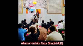 Alama Hasim Raza Ghadiri  U K  in  Ali Basti  2024 [upl. by Tamsky786]