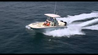 Boston Whaler  270 Dauntless  Family Boating [upl. by Turro441]