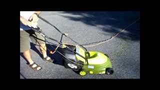 Mow Joe Electric Lawnmower  Review [upl. by Nnylyoj]