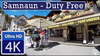 Samnaun TAX Free Switzerland Village 4K GoPro Hero 5 Black Karma Grip and DJI Mavic Pro [upl. by Oigroig136]