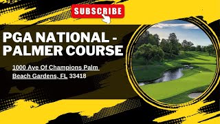 Experience the Challenge of Hole 1 at PGA Nationals Palmer Course [upl. by Emarej]