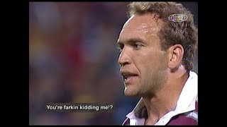 Gorden Tallis SWEARS at Kimmorley subtitled Origin 01 [upl. by Quirk14]