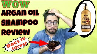 WOW ARGAN OIL SHAMPOO का REVIEW  क्या ये HAIR FALL करता है  MENS HAIRSTYLING TIPS 2020  OME liv [upl. by Joella582]