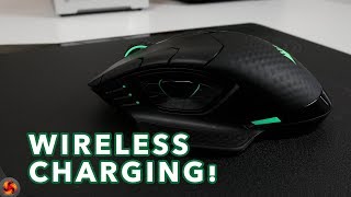 Corsair Dark Core SE RGB amp MM1000 Qi Mouse Pad  Wireless charging [upl. by Enilarac]