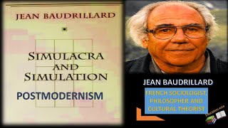 JEAN BAUDRILLARD  SIMULACRA AND SIMULATION  POSTMODERNISM  IN HINDI [upl. by Fiora835]