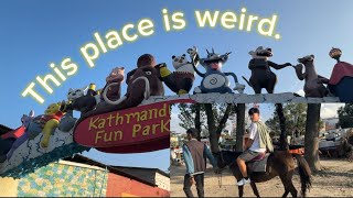 KTM FUN PARKcrazy sculpturevisit Nepalhorse ridingand much more [upl. by Roydd]