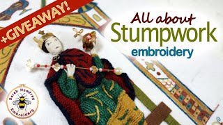 An indepth look at the stumpworkraised embroidery technique what it is amp many examples Flosstube [upl. by Gnouc417]