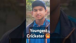 Wrong Age of youngest cricketer [upl. by Akinar]