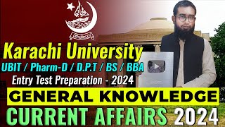 KU Entry Test 2024 General Knowledge MCQs [upl. by Boyer]