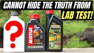 MOTUL 7100 VS CASTROL POWER1 ULTIMATE REVIEW BEST SYNTHETIC ENGINE OIL FOR BIKES CITY amp HIGHWAY RIDE [upl. by Maggi]