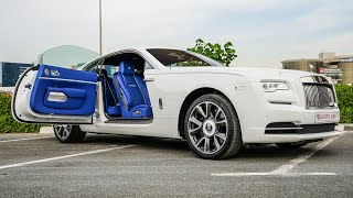 2023 White RollsRoyce Wraith  SuperLuxury Coupe in Detail [upl. by Sito]