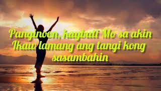 Katapatan Mo o Diyos Tunay At Dakila w lyrics [upl. by Fleischer90]