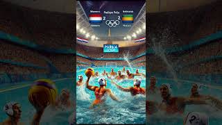 Exciting Water Polo Action at Paris 2024 Olympics  Team Highlights amp Predictions [upl. by Satsoc]