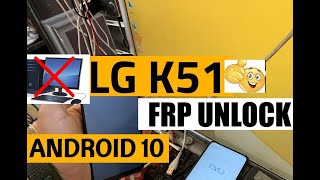 New Method LG K51 LMK500MM Android 10 FRPGoogle Lock Easy Bypass WITHOUT PC [upl. by Sapphera476]