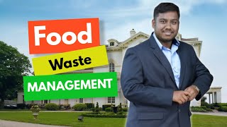 Food waste Management and recycling  Mr Ruturaj B Pansare  MIT ADT University Pune [upl. by Barnaby]