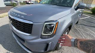 2022 KIA TELLURIDE LX AWD IN EVERLASTING SILVER [upl. by Mountfort308]