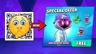 FREE SHADE 🥳 BRAWL STARS QR CODE 🎁  BRAWL STARS QR CODES 2024  BRAWL STARS NEW UPDATE [upl. by Kopaz]