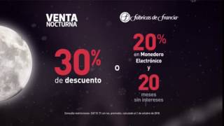 Fábricas de Francia  Venta Nocturna Diciembre 2016 [upl. by Brodsky36]