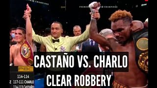 Castaño vs Charlo Post Fight Analysis amp Thoughts [upl. by Nedyaj]