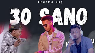 SHARMA BOY FT NEGGY 30 SANO  KARBAASH  RAP WALI AH  REACTION BY HASSAN SOYA [upl. by Ternan106]