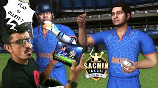 is this Cricket game worth your time  Sachin Saga pro cricket 2024  New Gameplay Review [upl. by Atirehgram]