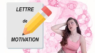 LETTRE de MOTIVATION pour entrer en école dart  Albanne [upl. by Tnek]