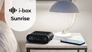 ibox Sunrise  Bedside Alarm Clock with DAB Radio [upl. by Odell]