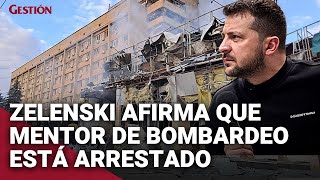 Ucrania anunció arresto de quotcoordinadorquot del bombardeo ruso contra restaurante [upl. by Ermeena]