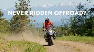 How to Ride a Motorcycle on Dirt and Gravel Roads for Beginners  Easy Basic Techniques for Learning [upl. by Avigdor]