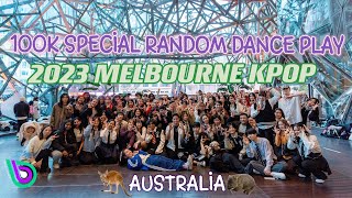 100K SPECIAL KPOP RANDOM PLAY DANCE IN PUBLIC  랜덤플레이댄스 Melbourne Australia 2023 by BIAS DANCE [upl. by Lalaj97]