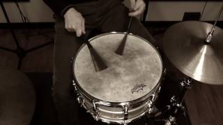 brushes snare solo  Mauro Mengotto [upl. by Weil]