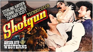 Iconic 1950s Western Movie I Shotgun 1955 I Absolute Westerns [upl. by Leeban]