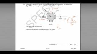 Q21 OCR Breadth in Physics specimen paper vectors [upl. by Burrton]