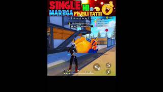 Single hi marega 😂 ftYellow criminal free fire funny moments shorts freefire deepakrds funny [upl. by Acimat420]