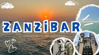 Zanzibar vlog Safari blue  ATV  sightseeing [upl. by Eetnahc]