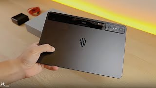 Red Magic Gaming Pad Pro 2024 Black Unboxing amp Full Review  Antutu Test Gaming Camera Battery [upl. by Gratia]