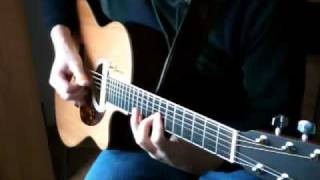 Walking in the Air  The Snowman  Fingerstyle Guitar [upl. by Kinemod215]