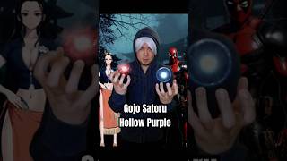 Gojos Hollow Purple Imaginary Technique [upl. by Oirretno]