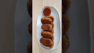 Prawn Croquettes  Shorts croquettes prawns seafood prawnstarters croquettesrecipe [upl. by Yrrehc316]