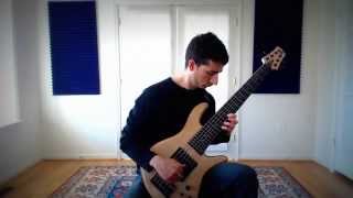 Strymon Ola Chorus bass clip on RED [upl. by Darach]