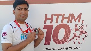 Hiranandani Thane Half Marathon Race Day 10k run11022024 [upl. by Aicenra]