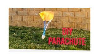 DIY Kids Egg Drop Parachute Project 🪂  DIY Fun Activity Kids [upl. by Trauts748]