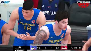 LIVE NOW Gilas Pilipinas vs Poland  FIBA QUALIFIER  June 29 2024  FIBA2K CPU VS CPU [upl. by Anez492]